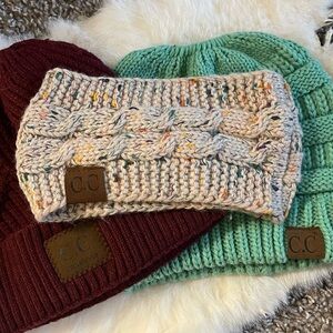 C.C. Exclusive Hats and head band bundle